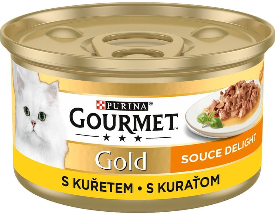 Gourmet Gold kuře v omáčce 12 x 85 g