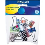 Klip kancelářský Pelikan, mix velikostí a motivů, 12 ks – Hledejceny.cz