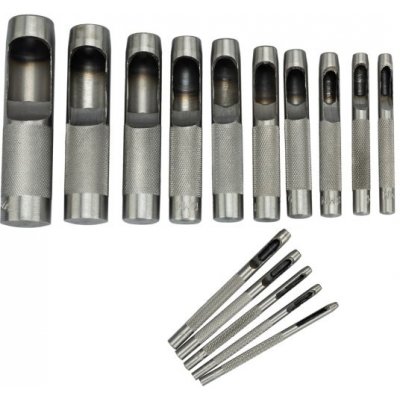 LEVIOR Sada děrovačů 2-22mm 15ks – Sleviste.cz