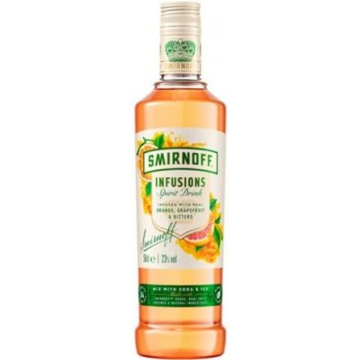 Vodka Smirnoff Infusions Orange 23% 1 l (holá láhev) – Hledejceny.cz