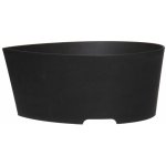 Rento Vědro tvar kapky na nohy 8,5 l biokompozit černé – Zboží Dáma