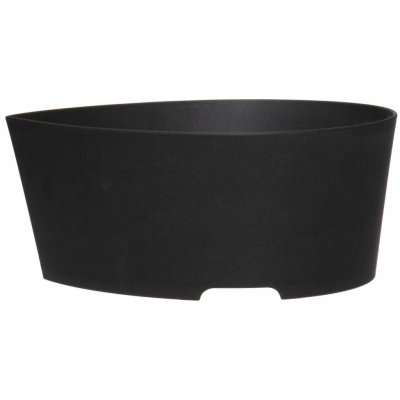 Rento Vědro tvar kapky na nohy 8,5 l biokompozit černé – Zboží Dáma