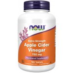 Now Foods Foods Apple Cider Vinegar Extra Strength Jablečný ocet 750 mg 180 tablet – Hledejceny.cz