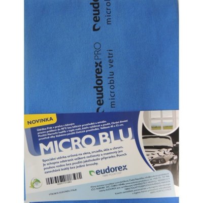 Eudorex Micro Blu Vetri utěrka na skleněné povrchy 1 ks – Zbozi.Blesk.cz