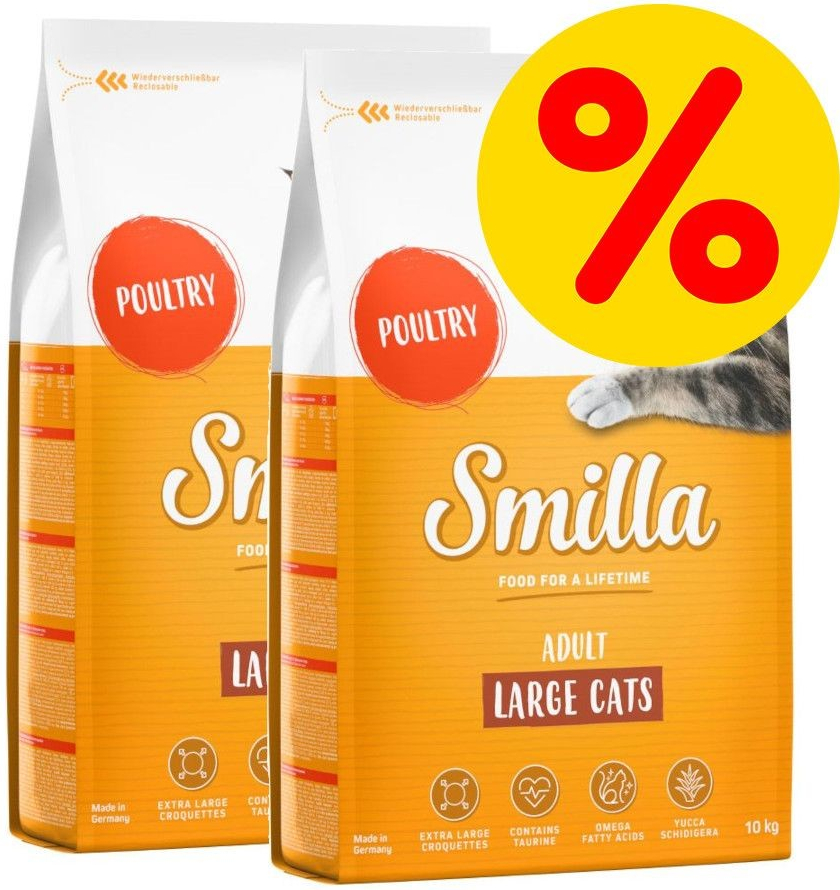 Smilla Adult hovězí 2 x 10 kg