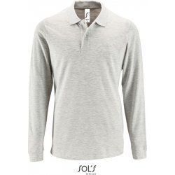 SOL's Collection polokošile Perfect LSL Men dlouhý rukáv pánská COT-25208760001 Ash