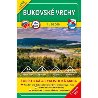 TM 111 Chočské vrchy - vodná nádrž Liptovská Mara 1: 50 000