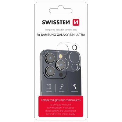 Swissten ochranné sklo na čočky fotoaparátu Pro Samsung S24 Ultra 124253 – Zboží Živě