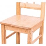 Bigjigs Toys Dřevěná židle přírodní – Sleviste.cz
