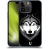 Pouzdro a kryt na mobilní telefon Apple Pouzdro Head Case Apple iPhone 15 Pro Max ILUSTROVANÝ VLK