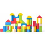 Woody Kostky barevné 50 ks 2,5 cm – Zboží Dáma