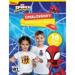 Omalovánky s nažehlovacími obrázky Spidey – Zboží Dáma