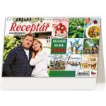 Helma stolní Receptář 22,6 × 13,9 cm 2026 – Zboží Dáma