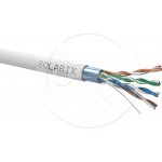 Solarix SXKD-5E-FTP-PVC CAT5e, FTP PVC, drát, 305m, šedý – Zboží Mobilmania