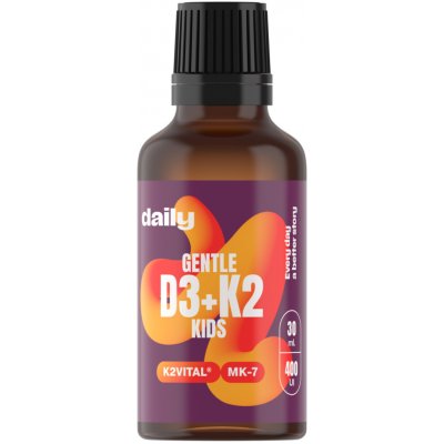 Daily Gentle D3 + K2 Kids 30 ml – Hledejceny.cz