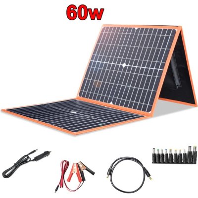Xmund Orange přenosný solární panel 60Wp – Zboží Mobilmania