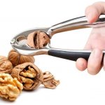 Multifunkční louskáček na ořechy pro domácnost, louskáček s protiskluzovou rukojetí, kovový – Sleviste.cz