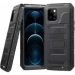 SES Voděodolný hliníkovo-silikonový obal pro Apple iPhone 17 Pro Max - černý 17838 – Zboží Mobilmania