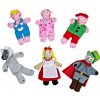 Loutka Bigjigs Toys Prstoví maňásci pohádkové postavičky