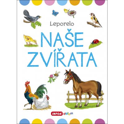 Naše zvířata - Velké leporelo - Jana Navrátilová – Zboží Mobilmania