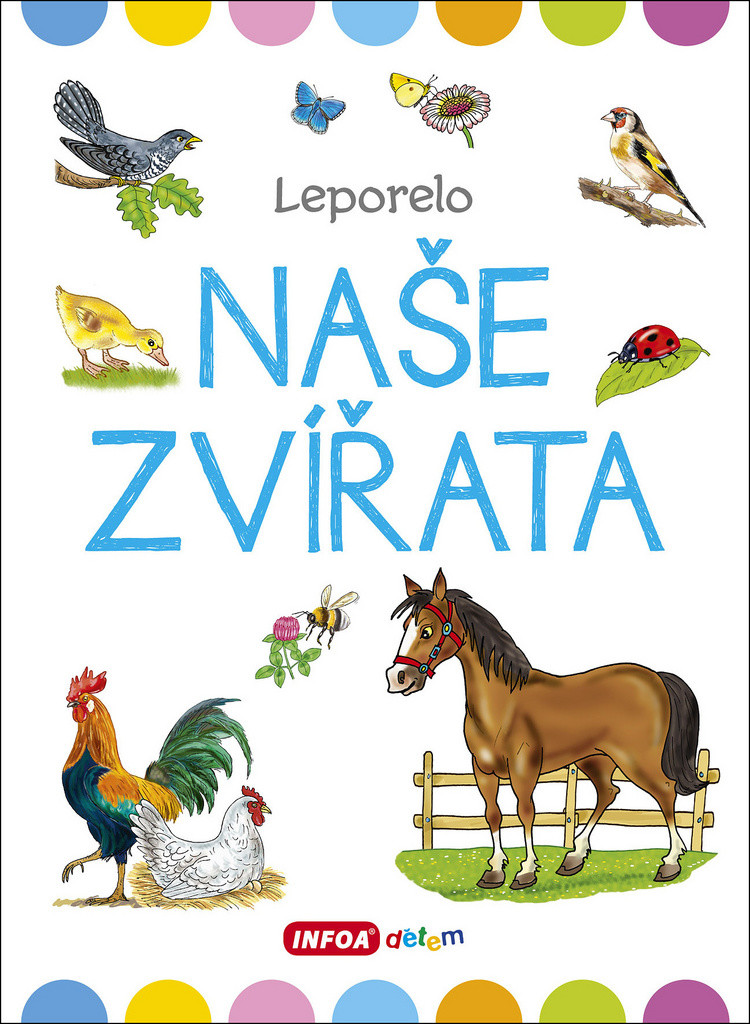 Naše zvířata - Velké leporelo - Jana Navrátilová