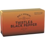 Scottish Fine Soaps Tuhé mýdlo thistle & black pepper 220 g – Zboží Dáma