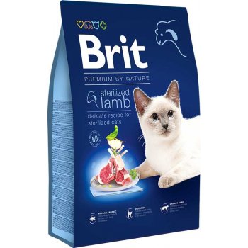Brit Premium Cat Sterilised Lamb 0,8 kg