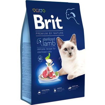 Brit Premium Cat Sterilised Lamb 0,8 kg – Hledejceny.cz
