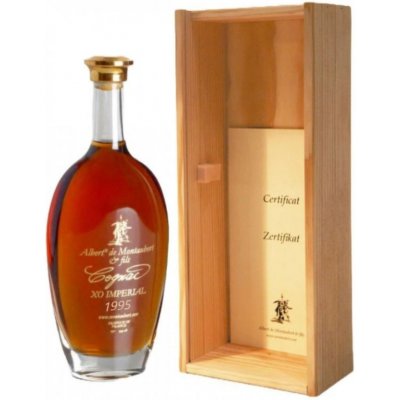 Albert de Montaubert XO 1995 45% 0,7 l (kazeta) – Zboží Dáma