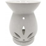 Aroma lampa keramická 90 x 119 mm bílá – Zboží Dáma