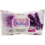 Papilion vlhčené ubrousky s vůní levandule 100 ks – Zboží Dáma