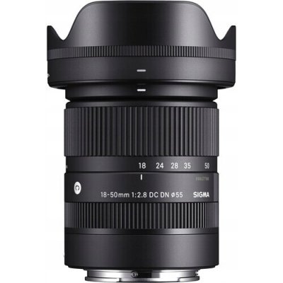 Zoom objektiv Sigma C 18-50 mm F2.8 DC DN pro Sony E – Hledejceny.cz