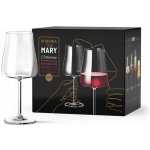 BOHEMIA PRESTIGE BOHEMIA PRESTIGE MARY SKLENICE NA ČERVENÉ VÍNO 6 x 600 ml – Hledejceny.cz