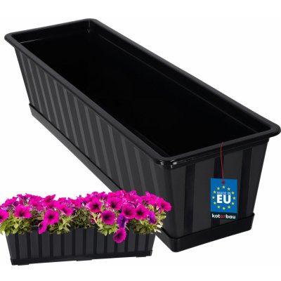 Nohel garden Truhlík FRAJMAN samozavlažovací plastový 60 cm – Zboží Dáma