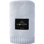 Lullalove bambusová dečka Matně modrá – Hledejceny.cz