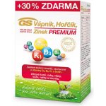 GS Vápník Hořčík Zinek 30 tablet – Hledejceny.cz