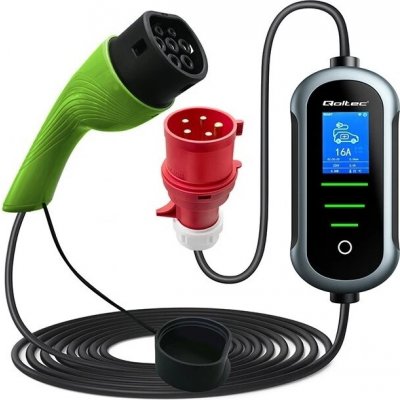 Qoltec Electric car charger 7kW 230V CEE 32A WiFi LCD 5 | Zboží Auto