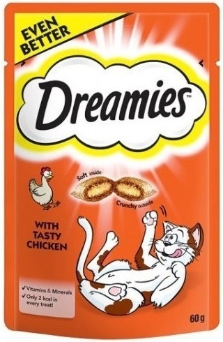 Dreamies Cat kuřecí 6 x 60 g