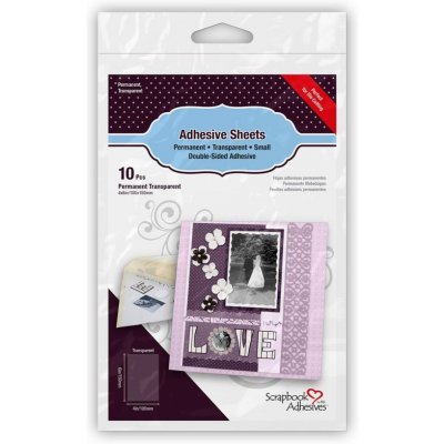 Scrapbook Adhesives Oboustranně lepicí fólie 15x10cm (10ks) – Zbozi.Blesk.cz