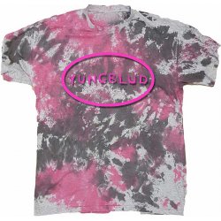 Yungblud tričko Scratch Logo Oval Dye grey