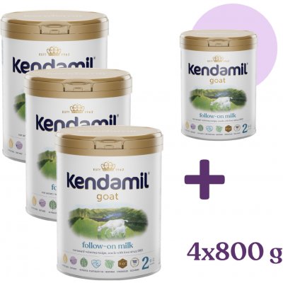 Kendamil 2 Kozí 4 x 800 g – Zboží Dáma