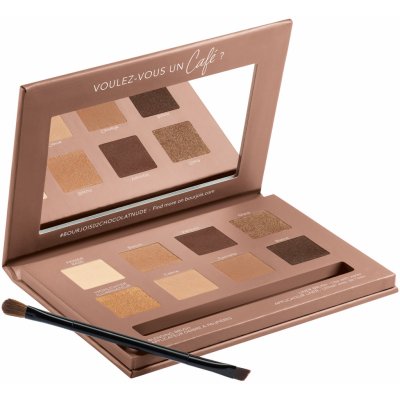 Bourjois paletka očních stínů 4 v 1 Beau Regard Eyeshadow Palette 002 Rue de Café – Zboží Mobilmania