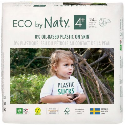 Eco by Naty Maxi+ 9-20 kg 24 ks – Zboží Mobilmania