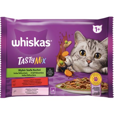 Whiskas Tasty Mix Chef's Choice š. 4 x 85 g