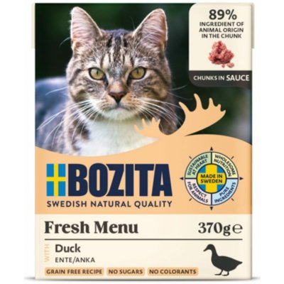 Bozita Cat kousky v omáčce s jehněčím 370 g – Sleviste.cz
