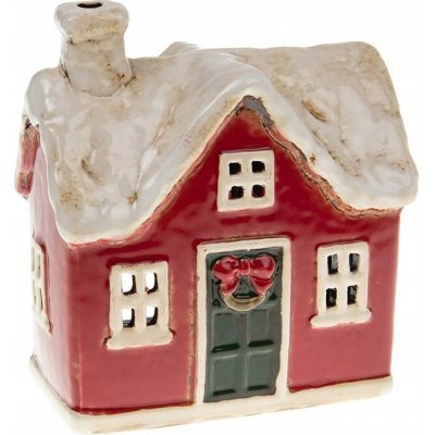 Keramický svícen Domeček 12 cm – Zboží Dáma