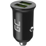 Green Cell Nabíječka do auta 36W GC PowerRide Nano36 s rychlonabíjením 2x USB-A Ultra Charge CADM-GC-36AA – Zboží Živě
