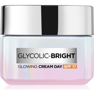 L'Oréal Glycolic Bright Rozjasňující denní krém SPF17 50 ml – Hledejceny.cz