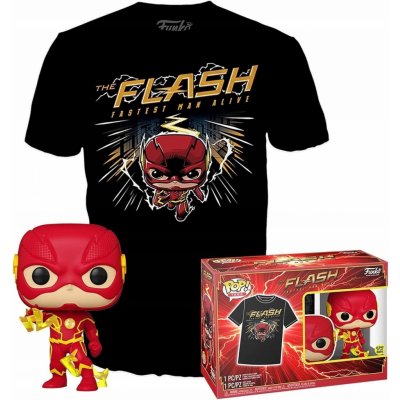 Funko Pop! & Tee The Flash velikost M DC Comics Tshir