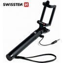 Swissten Wired Selfie Stick černá 32000200